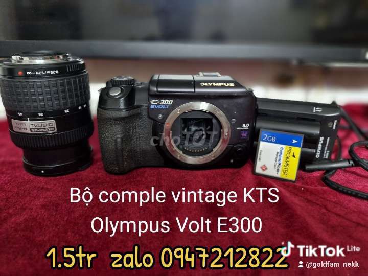 Máy ảnh Olympus E-300 EVOLT. Mua bán Máy ảnh, Máy quay tại Quận 1 Tp Hồ Chí Minh được đăng bởi Khoa hình 1