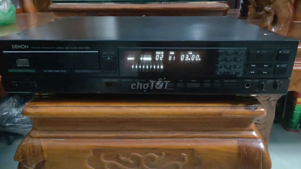 Đầu đĩa CD Denon DCD-1600 Đen Nguyên bản. Mua bán Tivi, Âm thanh tại Huyện Bình Chánh Tp Hồ Chí Minh được đăng bởi Thành lý hàng cũ  hình 1