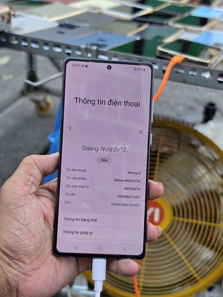  Galaxy Note20 5G 256GB đẹp 98% giá rẻ . Mua bán Điện thoại tại Quận 8 Tp Hồ Chí Minh được đăng bởi Thiên Hòa mobile  hình 1