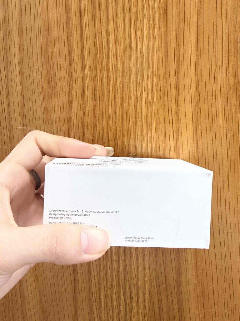 Tai nghe Apple AirPods Pro Gen 3 Trắng ZP New. Mua bán Tivi, Âm thanh tại Quận Ninh Kiều Cần Thơ được đăng bởi Minh Phát hình 1
