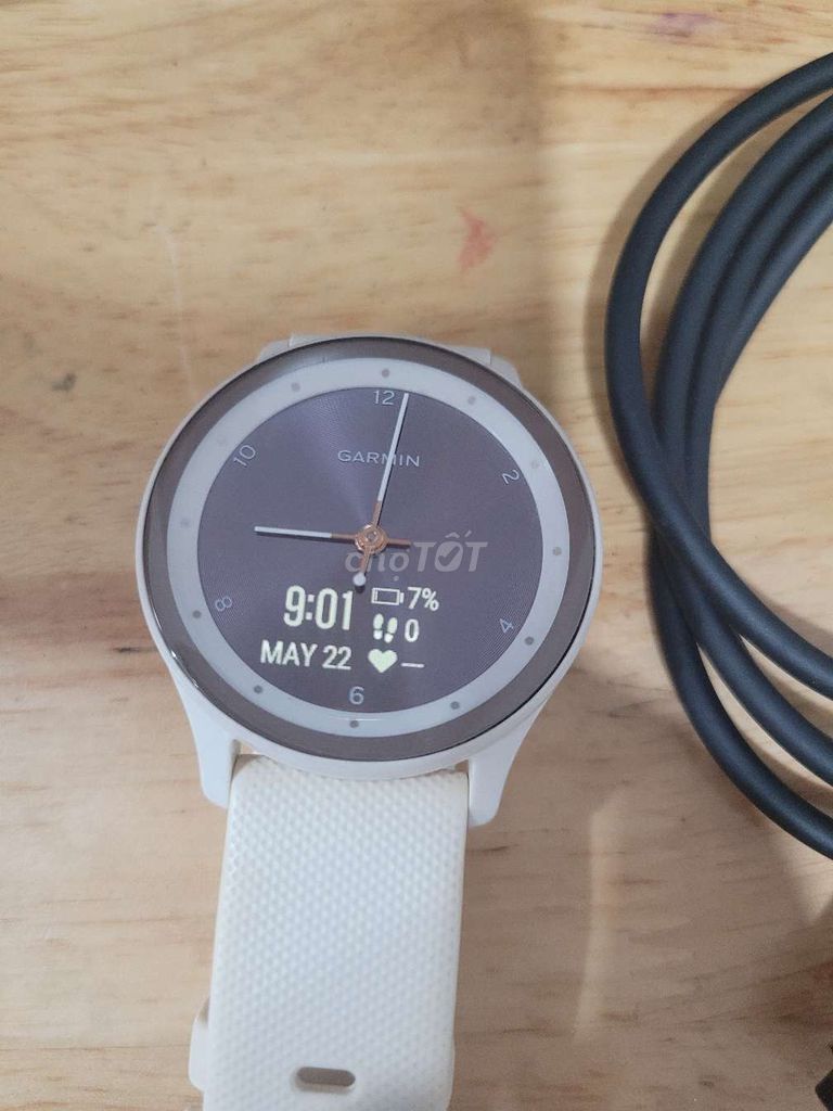 Garmin Vivomove Sport Trắng. Mua bán Thiết bị đeo thông minh tại Thành phố Thủ Đức Tp Hồ Chí Minh được đăng bởi Tấn Nguyễn hình 1