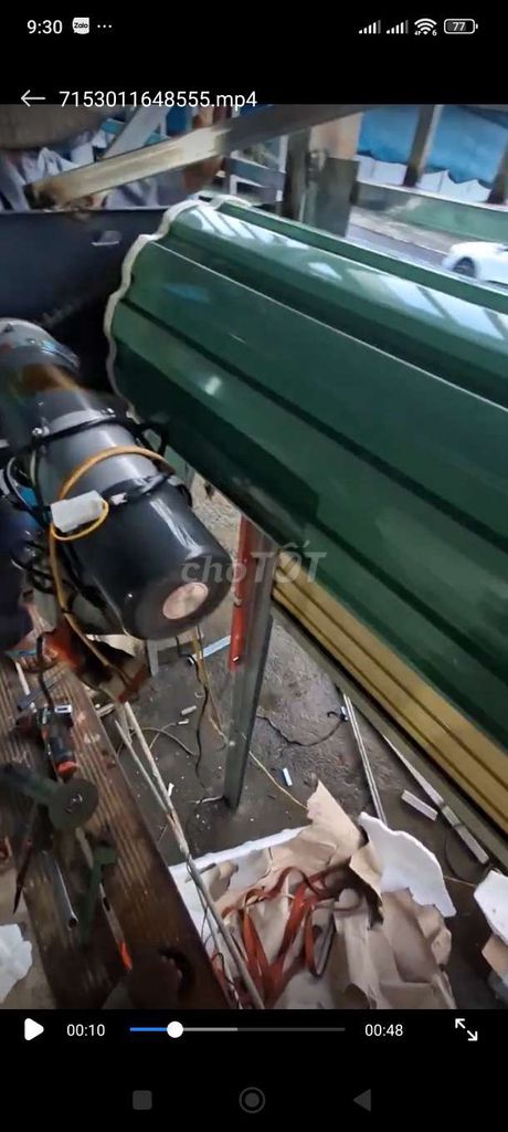 Cửa cuốn moter màu xanh lá. Mua bán Nội thất, đồ gia dụng khác tại Quận Bình Thạnh Tp Hồ Chí Minh được đăng bởi Cửa Cuốn Cửa Kéo Bình Thuận hình 1