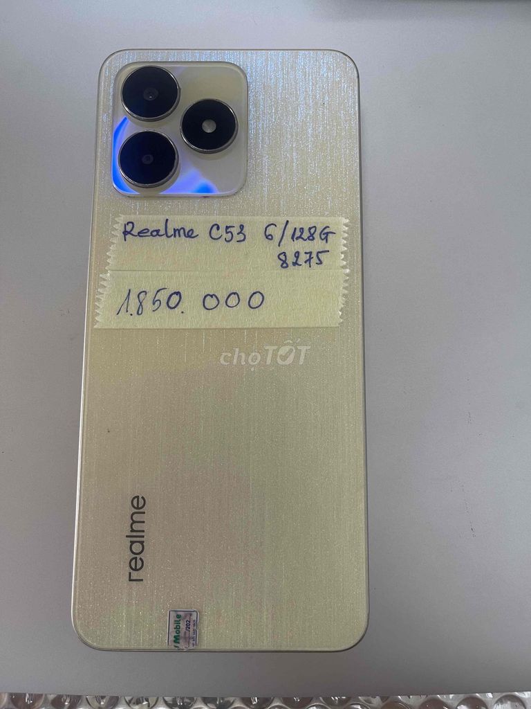 Realme C53 6GB/128GB Vàng. Mua bán Điện thoại tại Quận Ninh Kiều Cần Thơ được đăng bởi Cầm Đồ Anh Quý hình 1