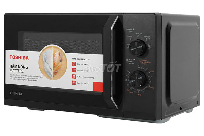 Lò vi sóng Toshiba MW3-MM25PE(BK) 25 lít Đen. Mua bán Bếp, lò, đồ điện nhà bếp tại Thành phố Trà Vinh Trà Vinh được đăng bởi Lê Tấn Duy hình 1