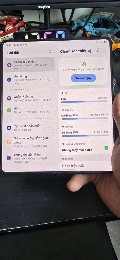 Samsung Z Fold 4 512GB Đen. Mua bán Điện thoại tại Huyện Gia Lâm Hà Nội được đăng bởi Lê Đức Anh hình 1