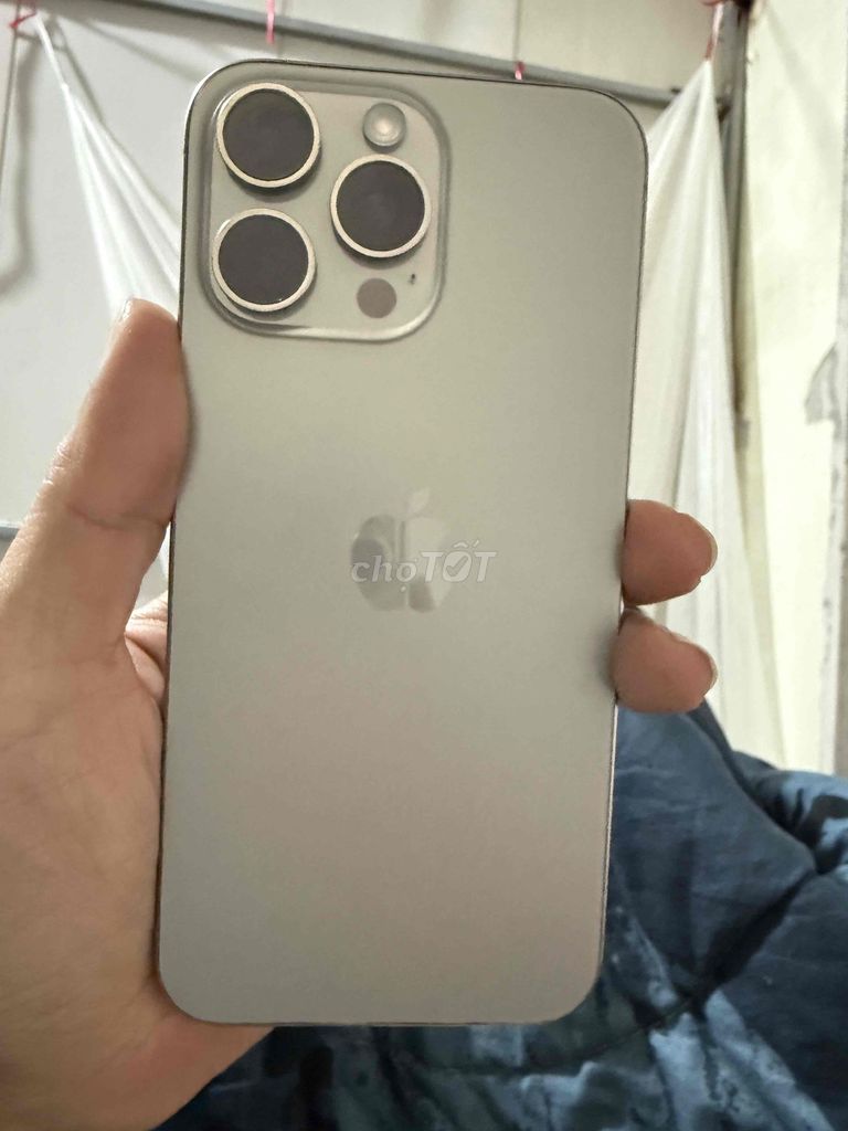 Apple iPhone 15 Pro Max 256GB Xám. Mua bán Điện thoại tại Huyện Vĩnh Tường Vĩnh Phúc được đăng bởi hoàng shiper hình 1