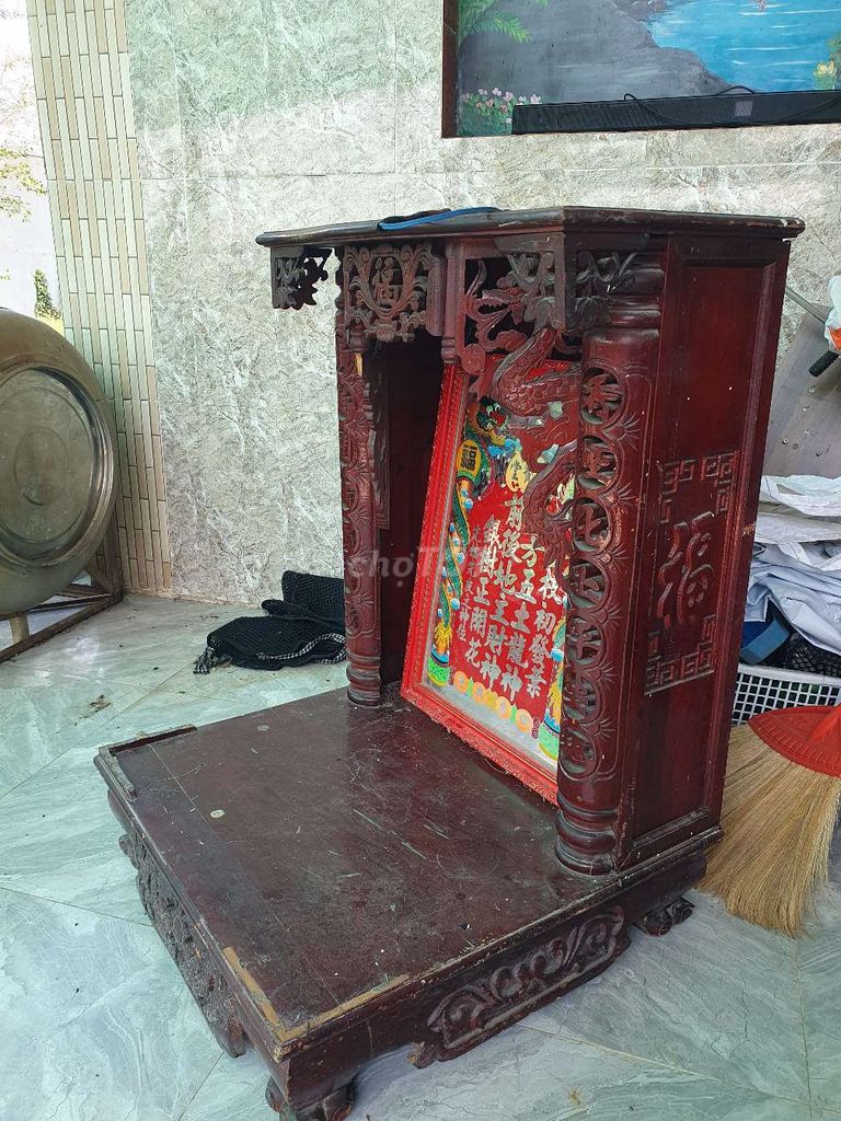 Bàn thờ Gỗ thịt 60x1m2. Mua bán Nội thất, đồ gia dụng khác tại Huyện Cần Giuộc Long An được đăng bởi góc thanh lý  hình 1