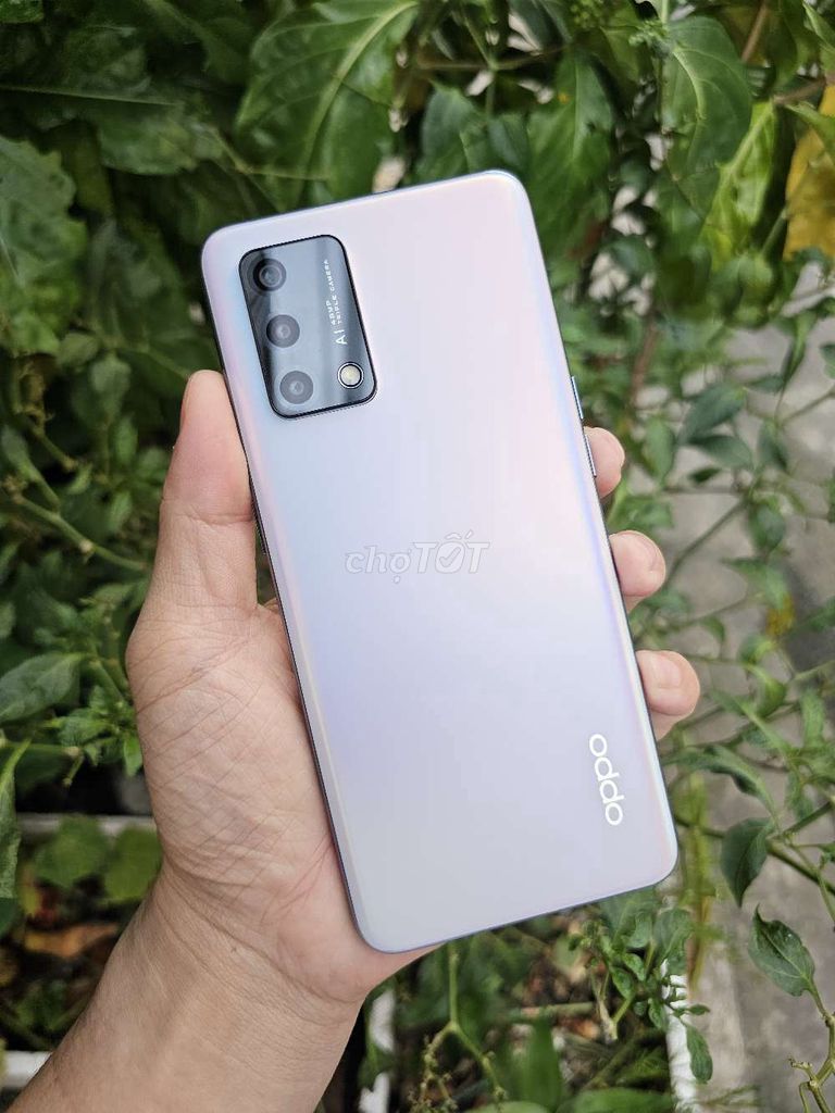 OPPO A95 BẠC 8G/128G ZIN ĐẸP AMOLED NÉT PIN 5K TỐT