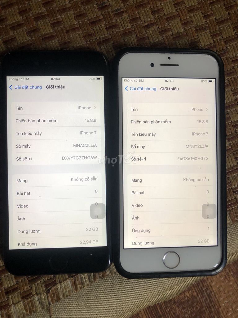 Apple iPhone 7 32GB Bac. Mua bán Điện thoại tại Quận Hà Đông Hà Nội được đăng bởi Nguyen viet hoang hình 1