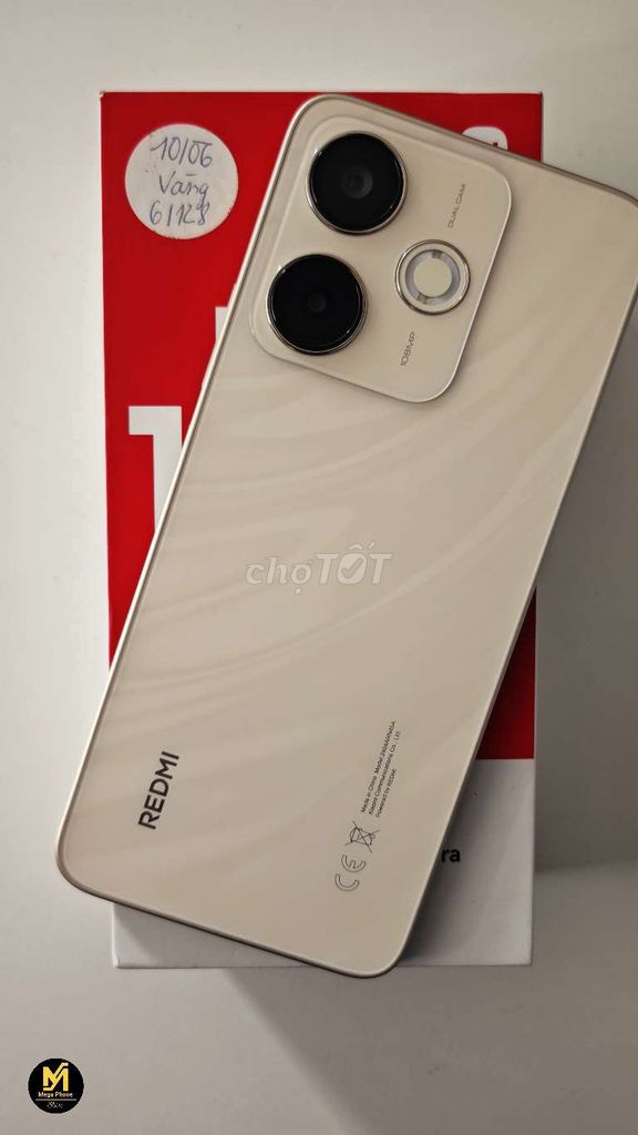 Xiaomi Redmi 13X Vàng. Mua bán Điện thoại tại Quận Ninh Kiều Cần Thơ được đăng bởi MegaPhone Store hình 1