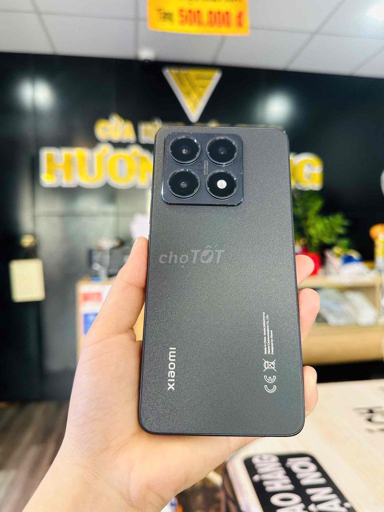 Xiaomi 14T 5G 512GB Đen. Mua bán Điện thoại tại Thành phố Bến Tre Bến Tre được đăng bởi HươngGiangmobile hình 1