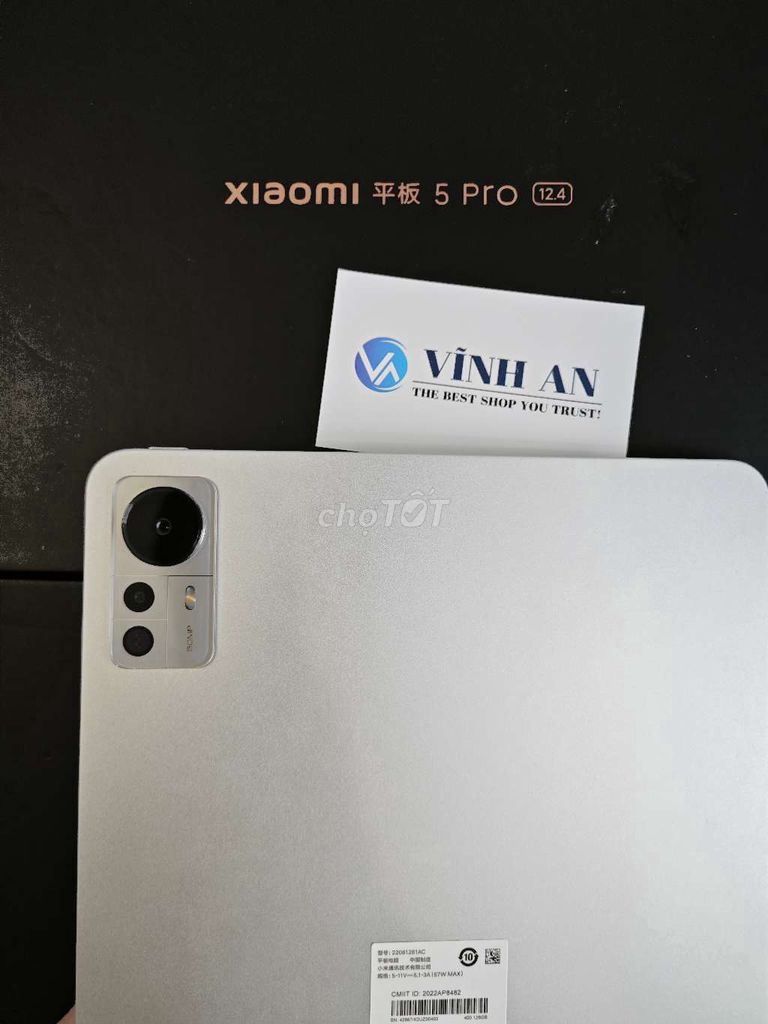 Xiaomi MiPad 5 Pro 12.4inch 6/128GB Cũ Fullbox