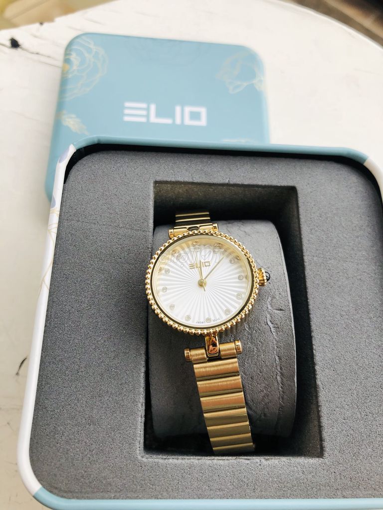 Đồng hồ ELIO ES190-03 Vàng Nữ. Mua bán Đồng hồ tại Quận 12 Tp Hồ Chí Minh được đăng bởi Đỗ Hồng Phát hình 1