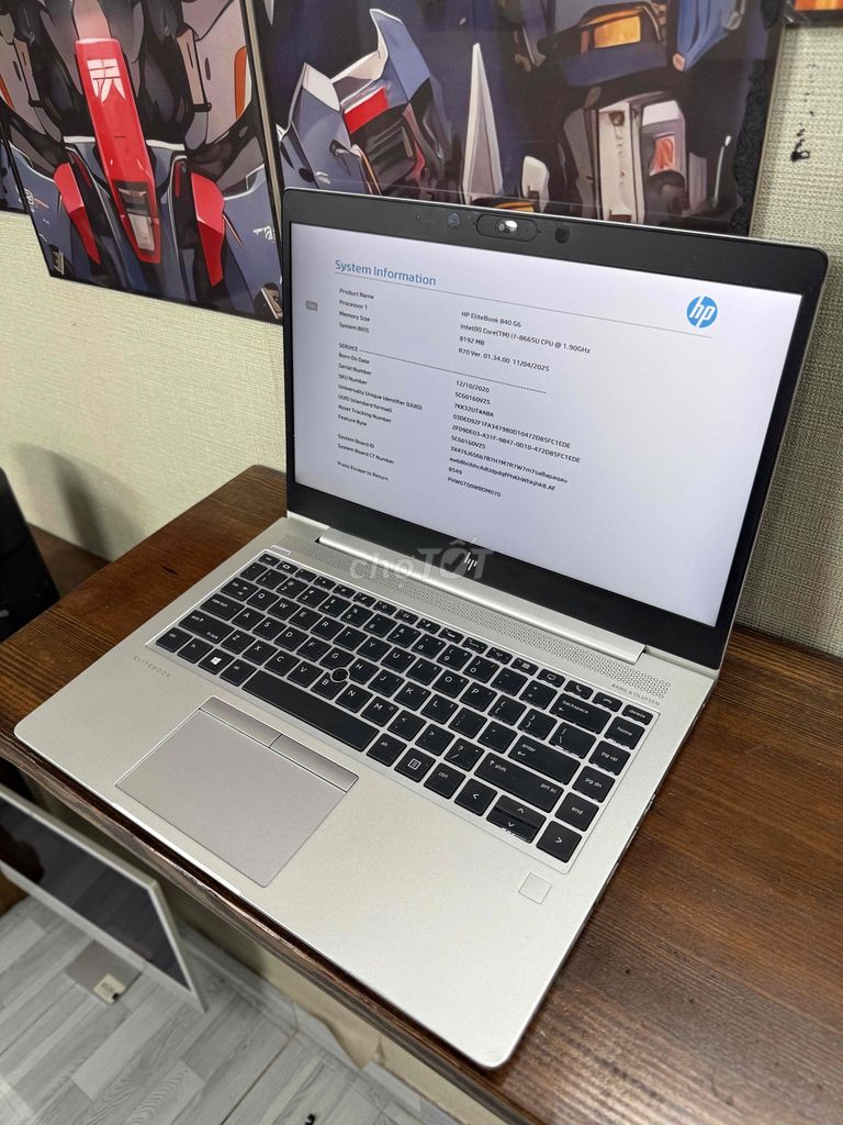 HP EliteBook 840 G6 i7-8665U 14 inch 8GB/256GB. Mua bán Laptop tại Quận 3 Tp Hồ Chí Minh được đăng bởi Nguyễn Hoa hình 1