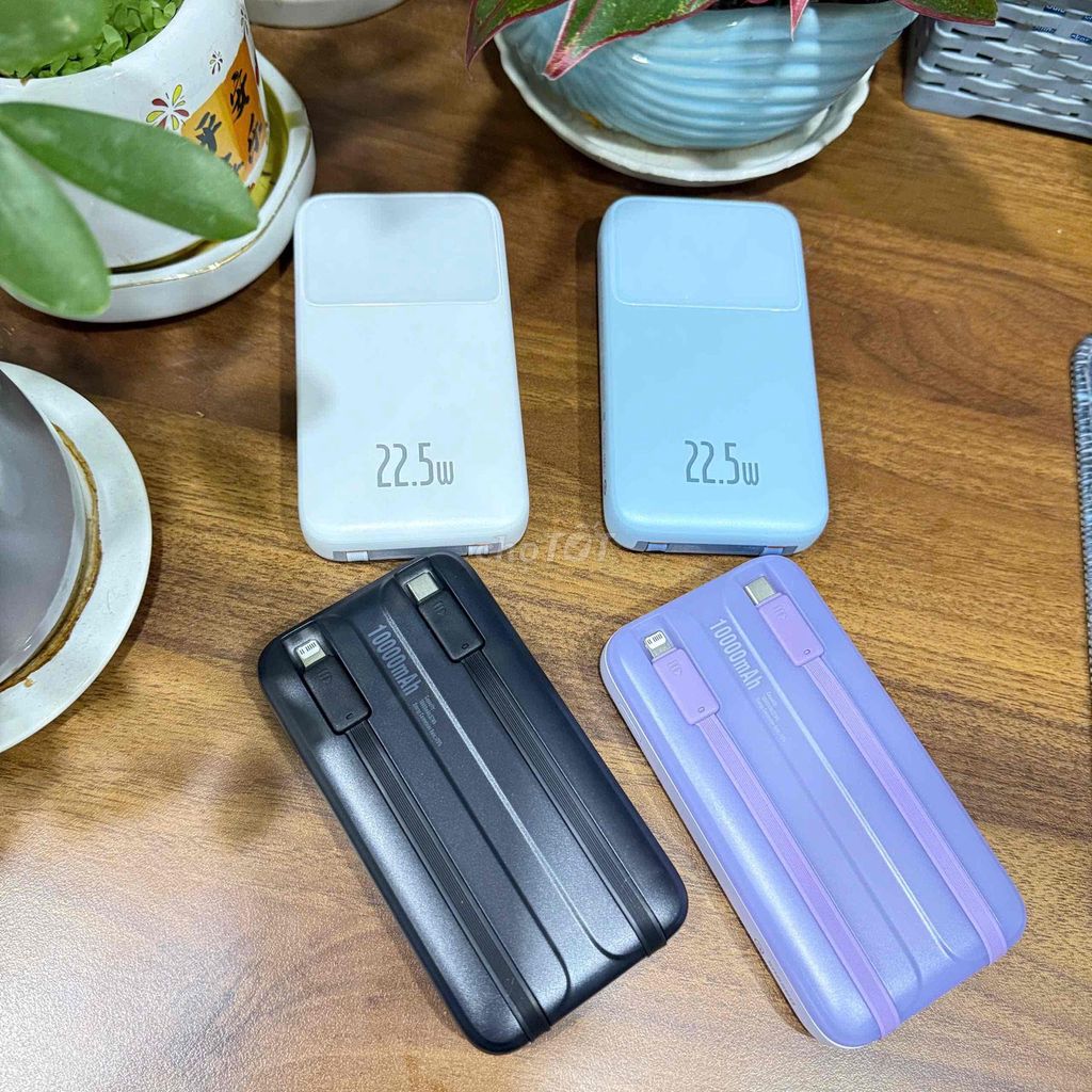 Pin dự phòng Baseus Comet PPMD10 Polymer 10000mAh. Mua bán Phụ kiện (Màn hình, Chuột...) tại Huyện Hóc Môn Tp Hồ Chí Minh được đăng bởi SIRI STORE HCM hình 1