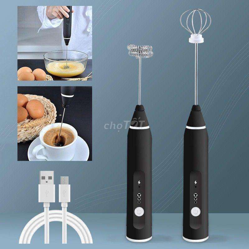 Máy đánh trứng tạo bọt khuấy cà phê 2 đầu. Mua bán Bếp, lò, đồ điện nhà bếp tại Quận Tân Bình Tp Hồ Chí Minh được đăng bởi Gia Dụng Blue Home Bành Văn Trân hình 1