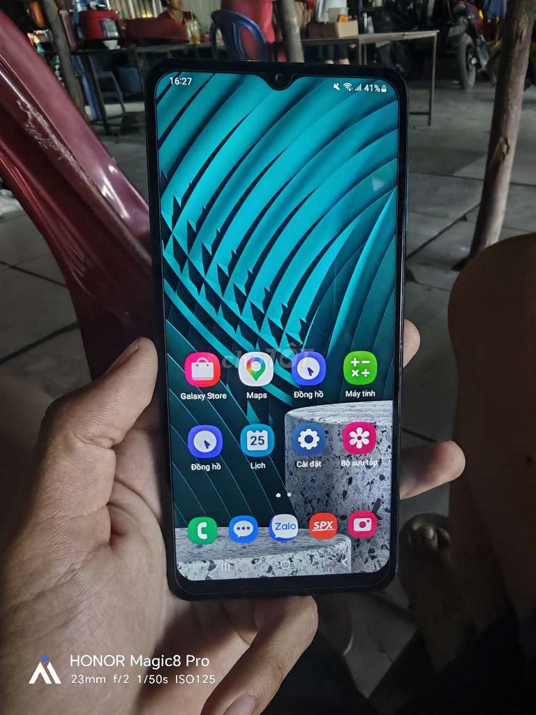 Samsung A12 128GB Xanh Đã sử dụng. Mua bán Điện thoại tại Thị xã Phú Mỹ Bà Rịa - Vũng Tàu được đăng bởi hai  hình 1