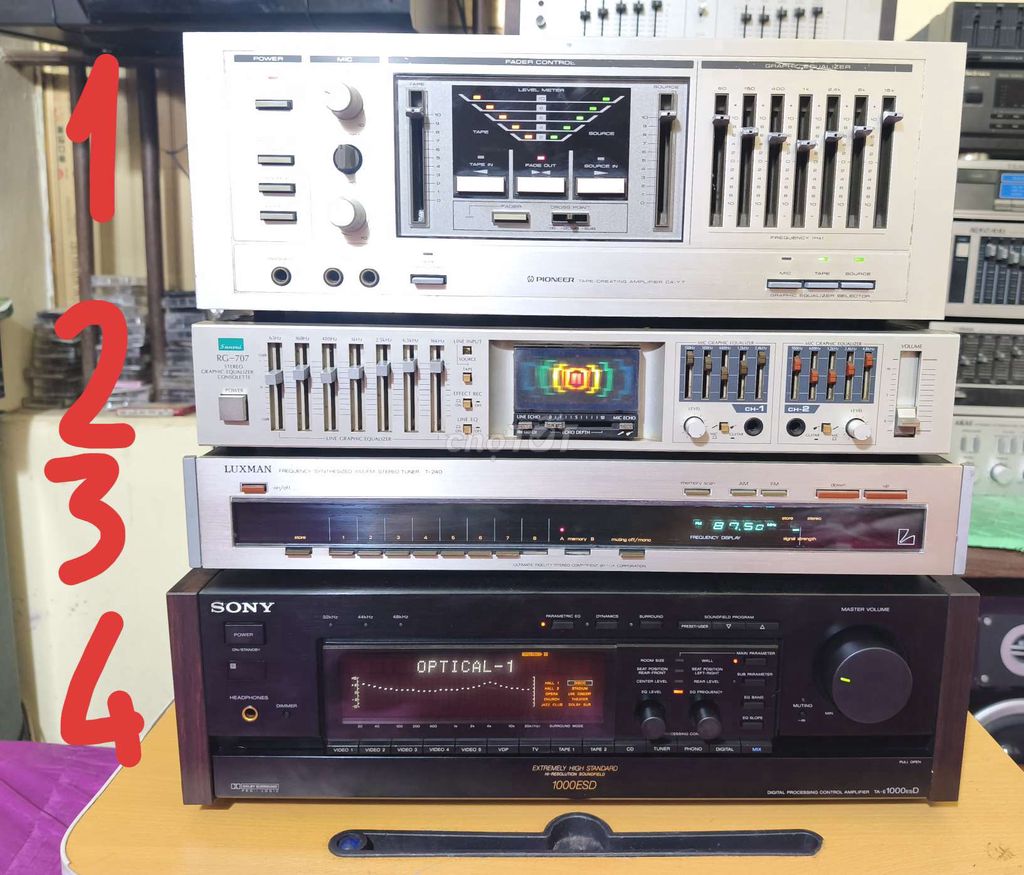Equalizer Pioneer Y7 Bạc. Mua bán Tivi, Âm thanh tại Huyện An Dương Hải Phòng được đăng bởi Thái Nguyên Giáp hình 1