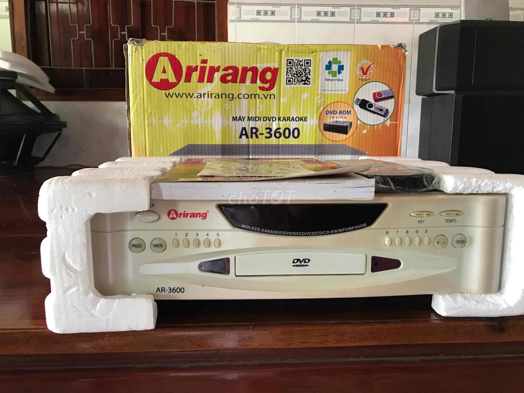 Đầu karaoke Arirang AR-3600 MIDI DVD mới. Mua bán Tivi, Âm thanh tại Huyện Đất Đỏ Bà Rịa - Vũng Tàu được đăng bởi Thiện Lành hình 1