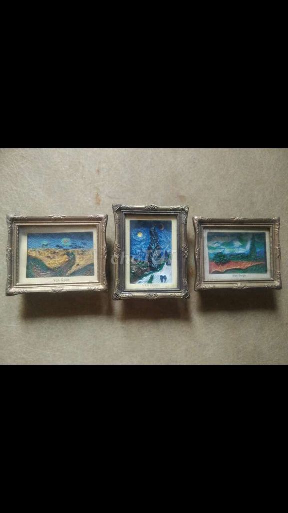 3 tranh vintage van gogh hà lan