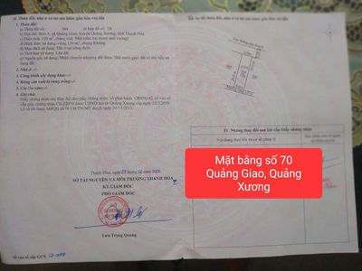 Có việc nên cần bán lô đất chính chủ. Mua bán đất tại Huyện Quảng Xương Thanh Hóa được đăng bởi Phú Quý