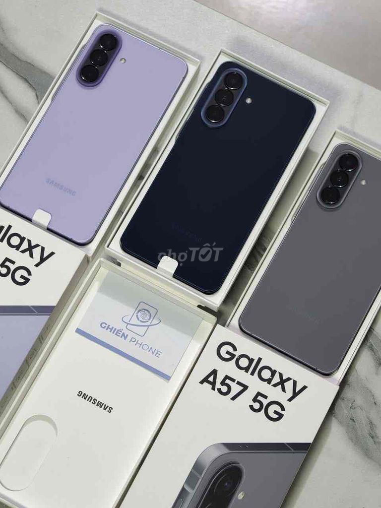 SAMSUNG A57 Q.tế 12/256Gb Fullbox New Openbox. Mua bán Điện thoại tại Thành phố Dĩ An Bình Dương được đăng bởi Khôi Ghiền Phone  hình 1