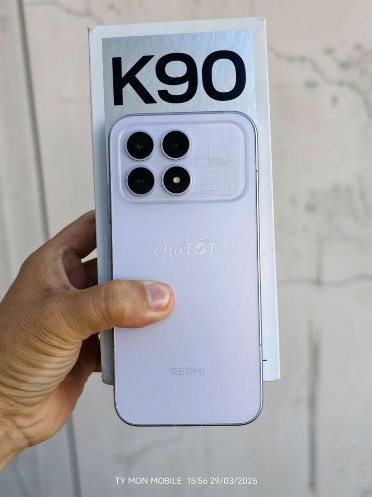 Xiaomi Redmi K90 256GB Trắng. Mua bán Điện thoại tại Quận 5 Tp Hồ Chí Minh được đăng bởi TY  MON MOBILE hình 1