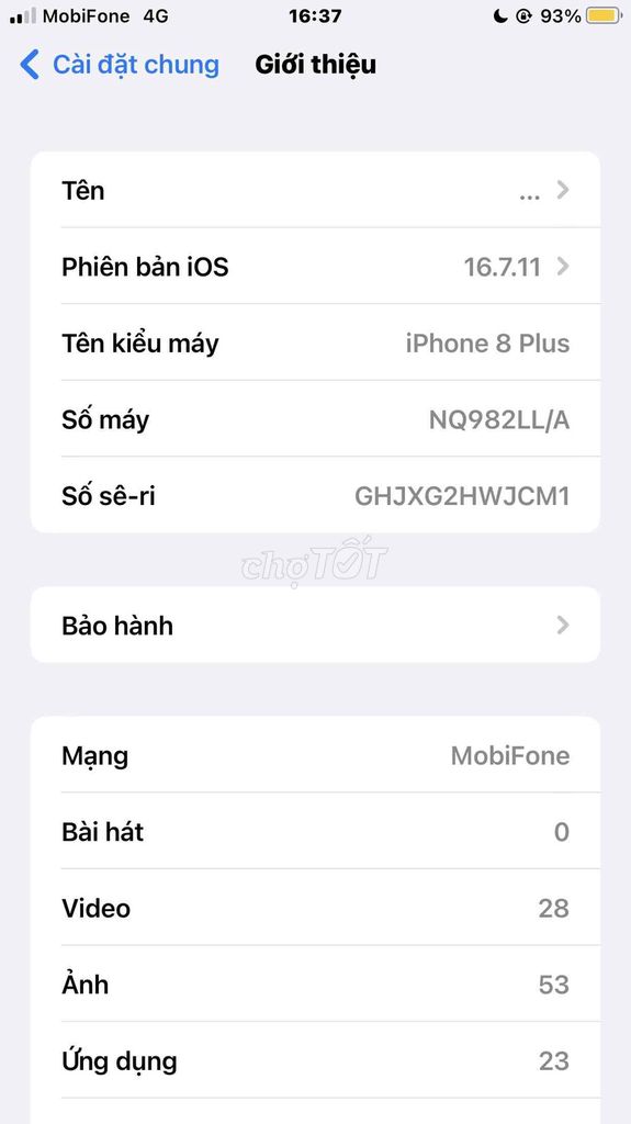 iPhone 8 Plus 64GB Vàng Hồng, Ngoại Hình Ngon. Mua bán Điện thoại tại Thành phố Thái Nguyên Thái Nguyên được đăng bởi Tuấn La hình 1