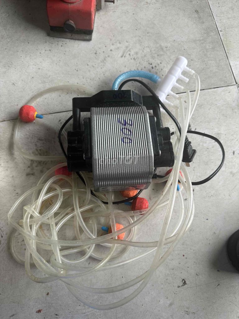 Máy sủi oxy Kim loại. còn xài tốt. Mua bán Phụ kiện, Thức ăn, Dịch vụ tại Quận Phú Nhuận Tp Hồ Chí Minh được đăng bởi Bông Lê hình 1