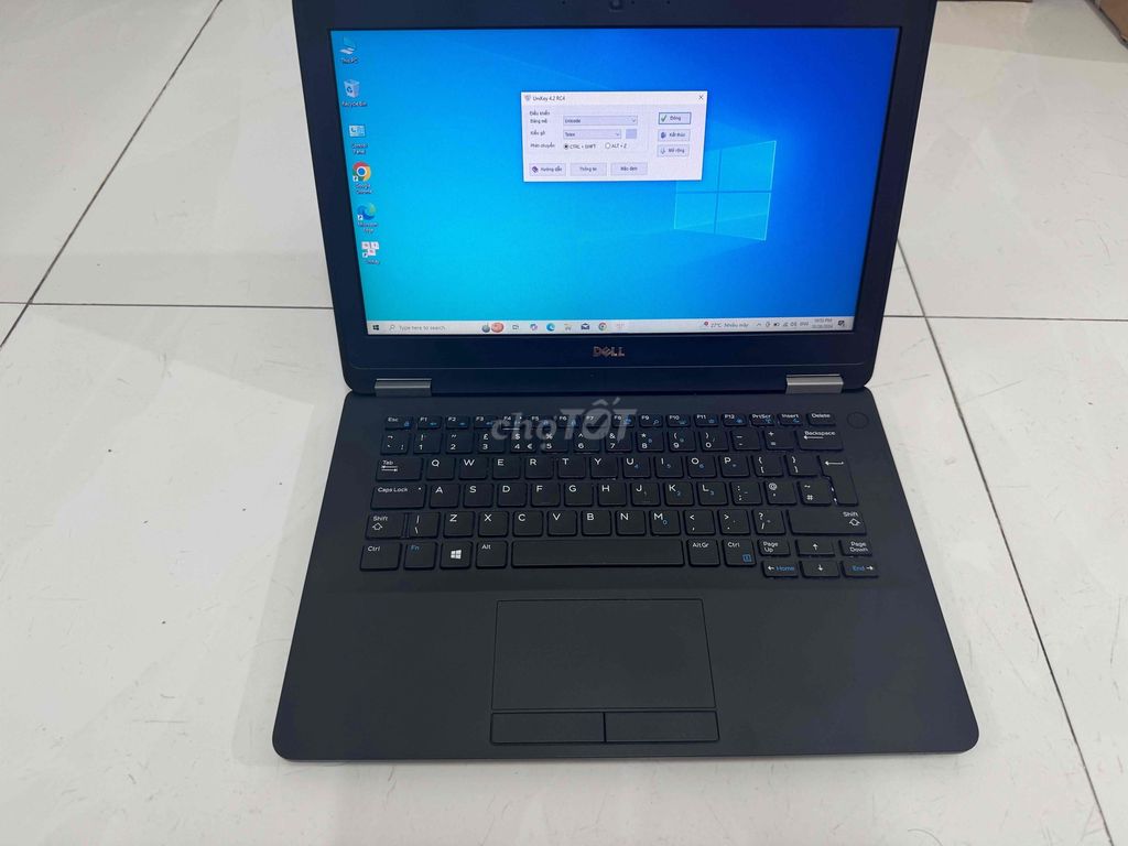 Dell E7270 i5 i7 8gb 512gb nguyên zin