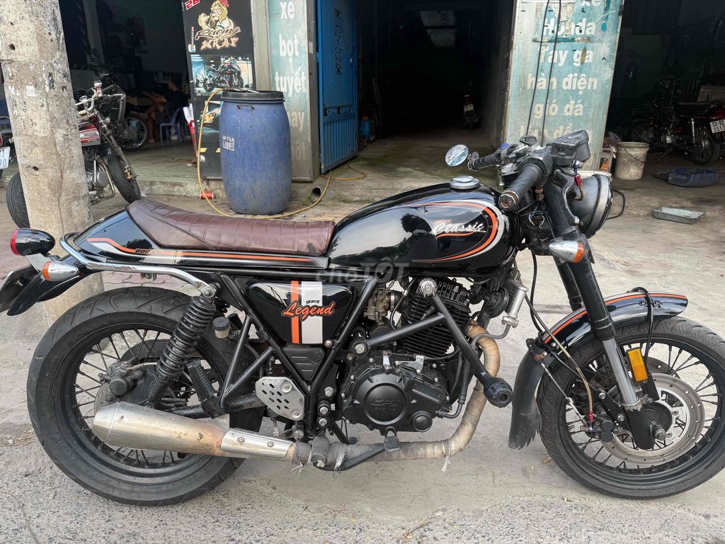 GPX Legend 200 Đen 35000 km. Mua bán Xe máy tại Quận 12 Tp Hồ Chí Minh được đăng bởi THÁI THUẬN MOTOR hình 2