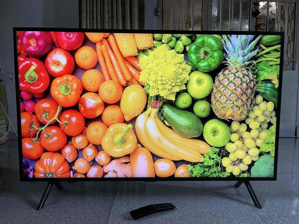 Tivi Samsung 43 inch Đen Điều khiển giọng nói. Mua bán Tivi, Âm thanh tại Huyện Long Hồ Vĩnh Long được đăng bởi nam mai  hình 1