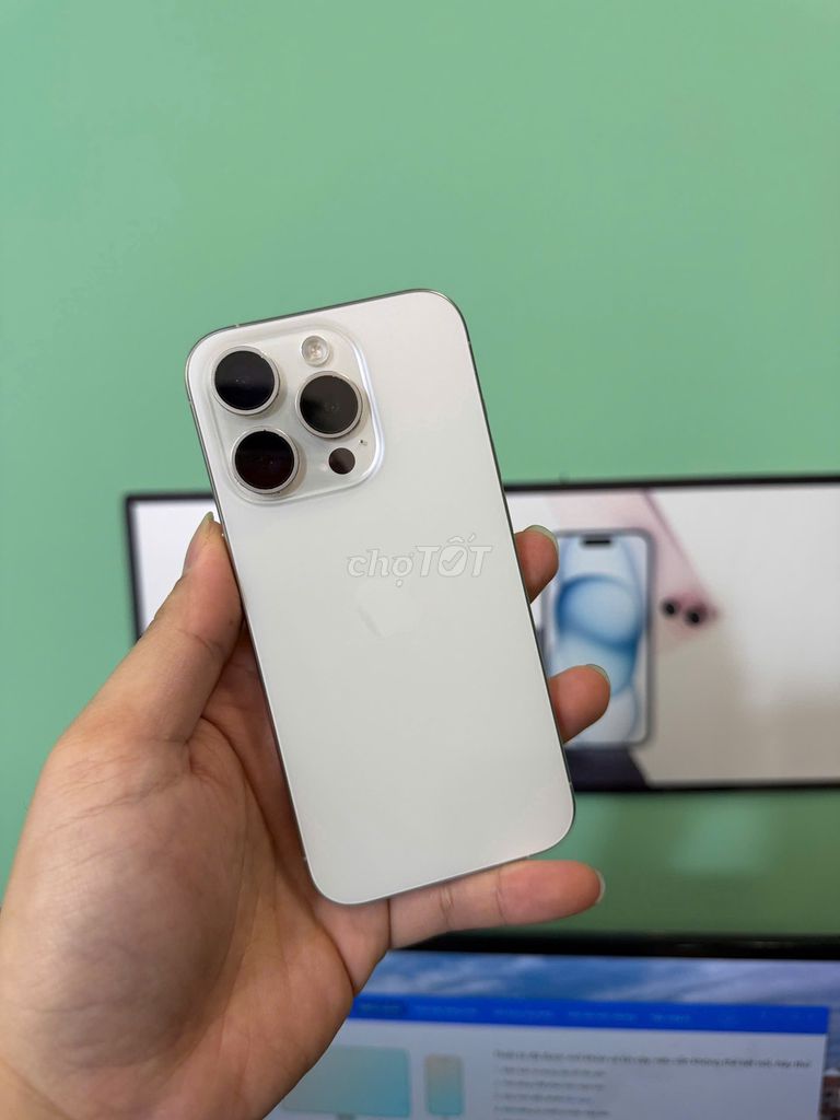 🙌IPhone 15 Pro Quốc Tế 256gb zin all  không lỗi gì. Mua bán Điện thoại tại Quận Thanh Xuân Hà Nội được đăng bởi Thành Vũ Mobile hình 1
