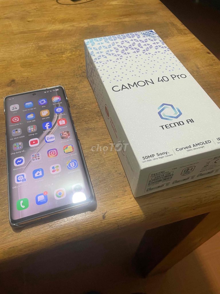 TECNO CAMON 40 Pro 256GB. Mua bán Điện thoại tại Quận Thanh Khê Đà Nẵng được đăng bởi Huynh Nguyen Phuc hình 1
