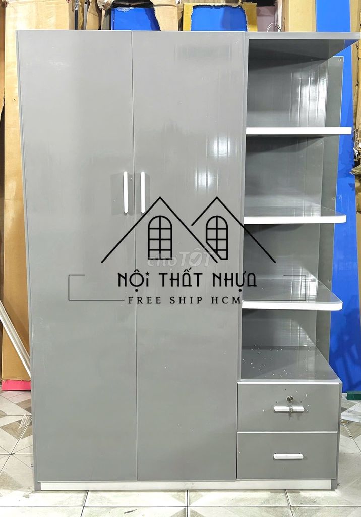 Tủ quần áo Nhựa Tủ quần áo+Tủ quần áo+Tủ quần áo+. Mua bán Tủ, kệ gia đình tại Huyện Nhà Bè Tp Hồ Chí Minh được đăng bởi Nội thất giá xưởng hình 1
