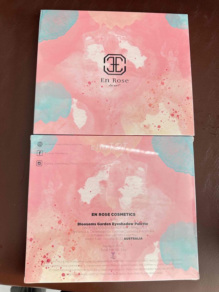 Bảng phấn mắt En Rose Cosmetics Blooms Garden. Mua bán Phụ kiện thời trang khác tại Huyện Tri Tôn An Giang được đăng bởi DIỄM NGUYỄN  hình 1