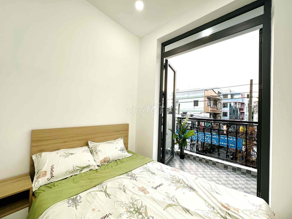 🌈🌈🌈 Căn Hộ Mặt Tiền Ô Tô - Balcony - Máy Giặt Riêng - Giờ Giấc Tự Do