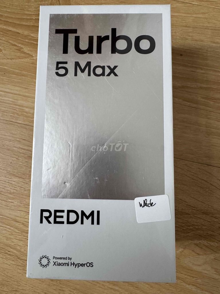 [NEW SEAL] Redmi Turbo 5 Max 12GB 256GB Trắng. Mua bán Điện thoại tại Huyện Bình Chánh Tp Hồ Chí Minh được đăng bởi Nguyễn Hữu Toàn hình 1