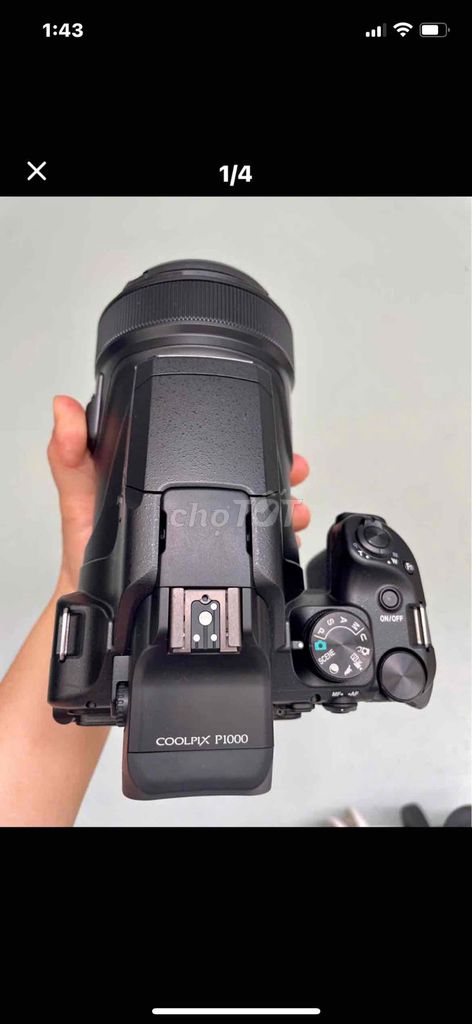 Máy ảnh Nikon Coolpix P1000 99%. Mua bán Máy ảnh, Máy quay tại Quận Bình Thạnh Tp Hồ Chí Minh được đăng bởi Hoa Hồng hình 1