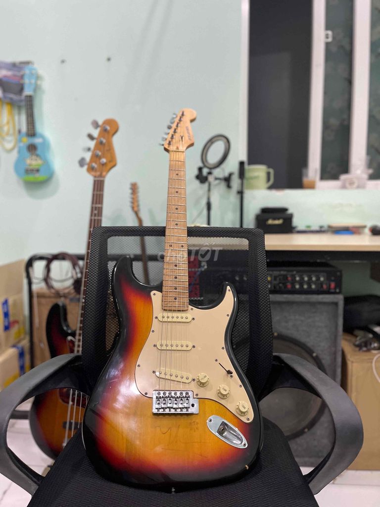 Đàn guitar điện đã sử dụng. Mua bán Nhạc cụ tại Thành phố Thủ Đức Tp Hồ Chí Minh được đăng bởi A xê hình 1