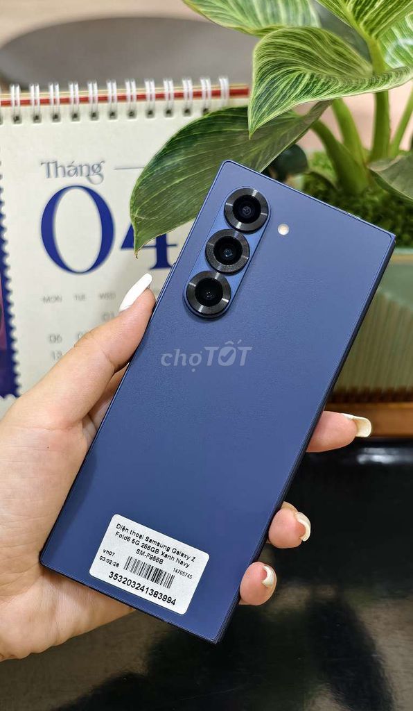 Samsung Galaxy Z Fold6 256GB Vn máy đẹp. Mua bán Điện thoại tại Quận 10 Tp Hồ Chí Minh được đăng bởi Mon Store hình 1
