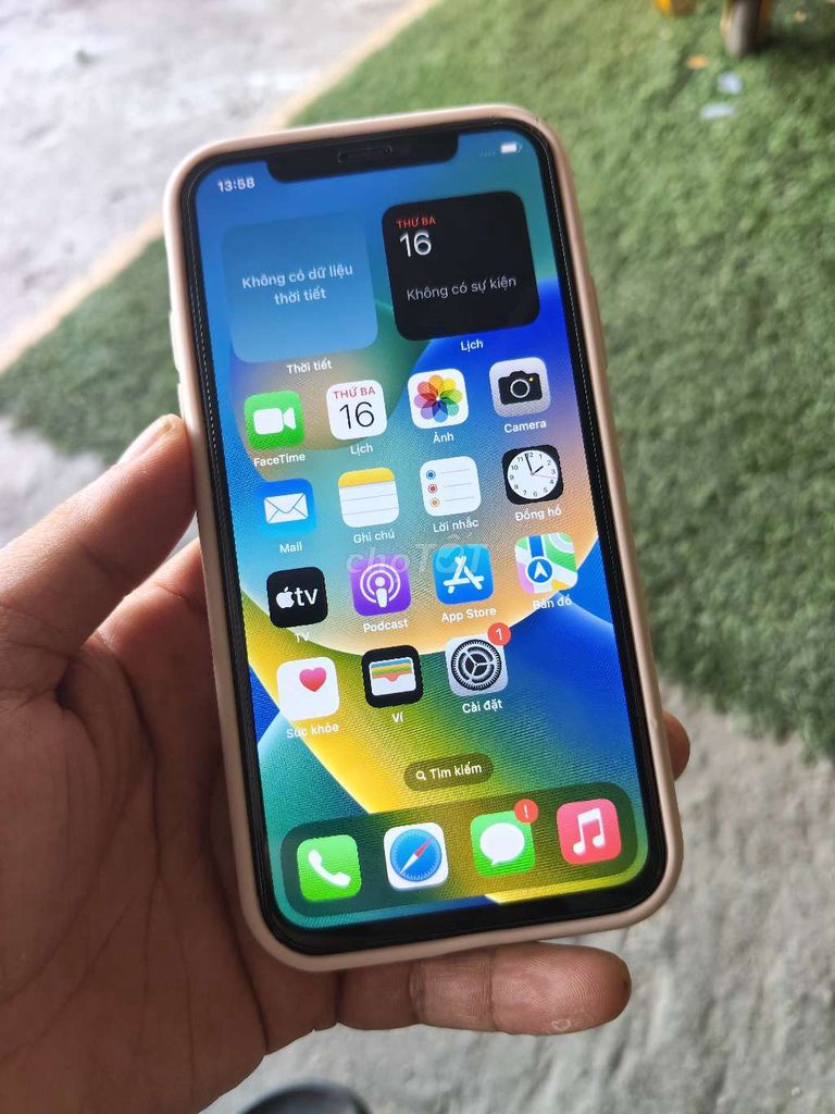 Apple iPhone X 256GB Hồng nhạt Mất Face ID. Mua bán Điện thoại tại Quận Liên Chiểu Đà Nẵng được đăng bởi Công Lực hình 1