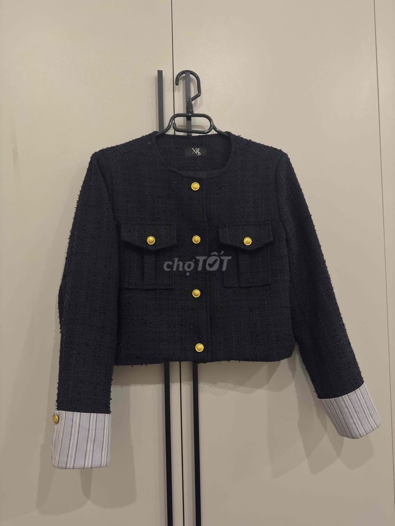 Áo khoác dạ Tweed nữ 2 lớp. Mua bán Quần áo tại Thị xã Phú Mỹ Bà Rịa - Vũng Tàu được đăng bởi Bebong hình 1