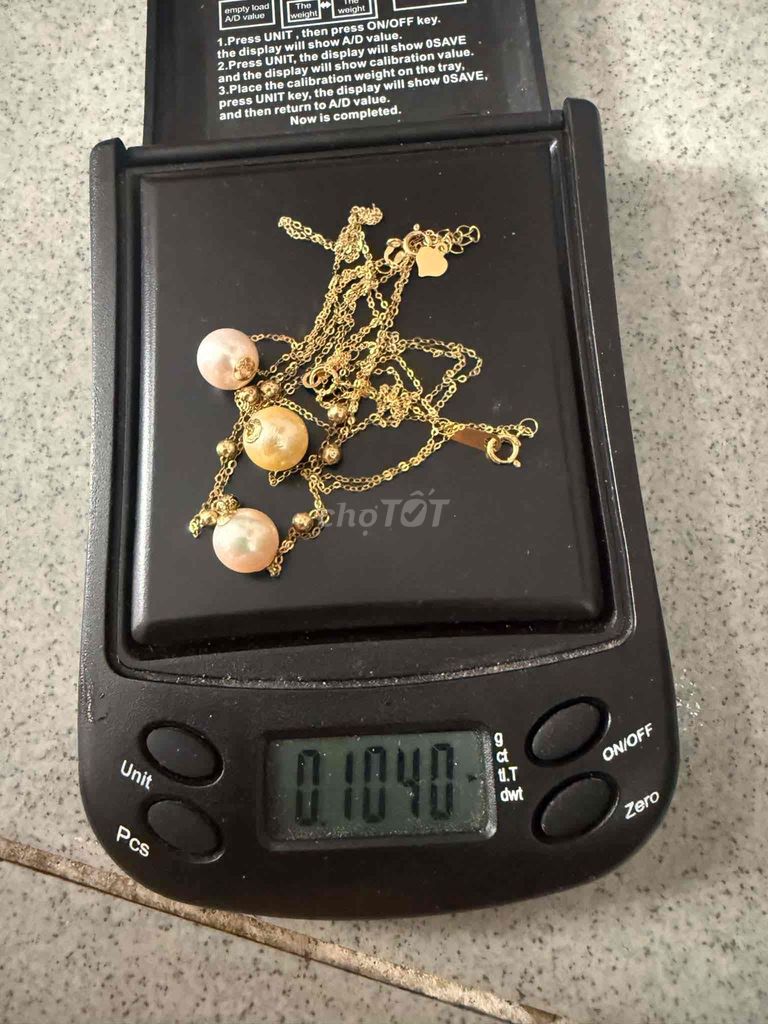 Dây chuyền,vòng tay Vàng 18K Nữ 1 chỉ. Mua bán Phụ kiện thời trang khác tại Quận 12 Tp Hồ Chí Minh được đăng bởi Vintage Si Nhật 2hand hình 1