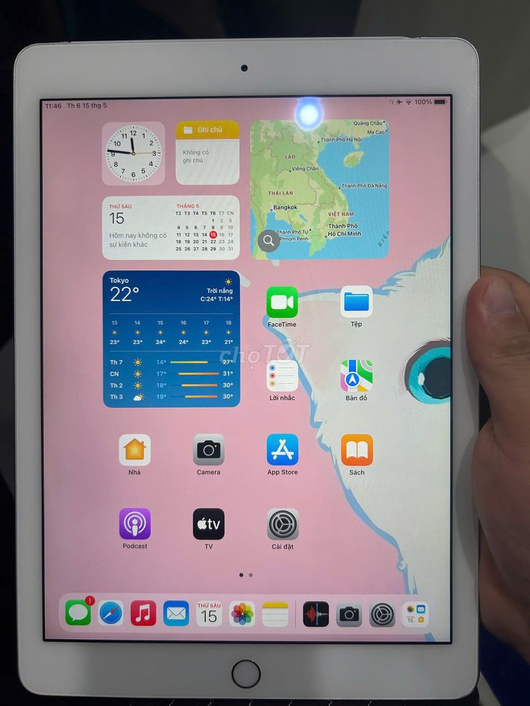 Ipad air 2 16GB Wifi+4G/LTE. Máy full, đủ phụ kiện. Mua bán Máy tính bảng tại Quận Hai Bà Trưng Hà Nội được đăng bởi Đỗ Trung Hiếu hình 1