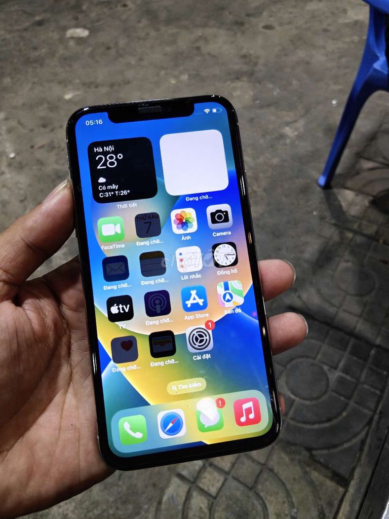 Apple iPhone X 256GB Trắng Đã sử dụng. Mua bán Điện thoại tại Quận Liên Chiểu Đà Nẵng được đăng bởi Công Lực hình 1