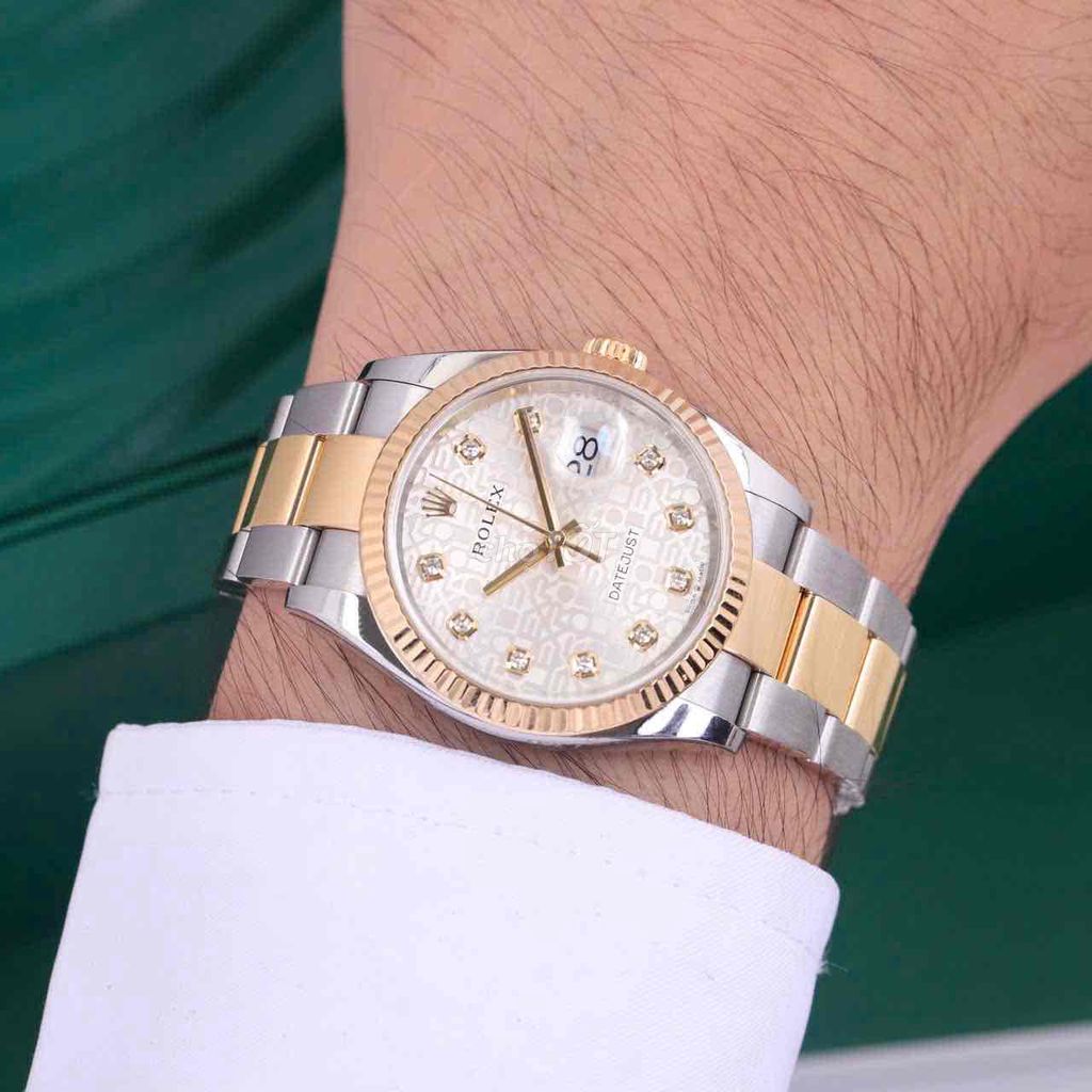 Rolex 126233 Vi tính trắng dây oyster