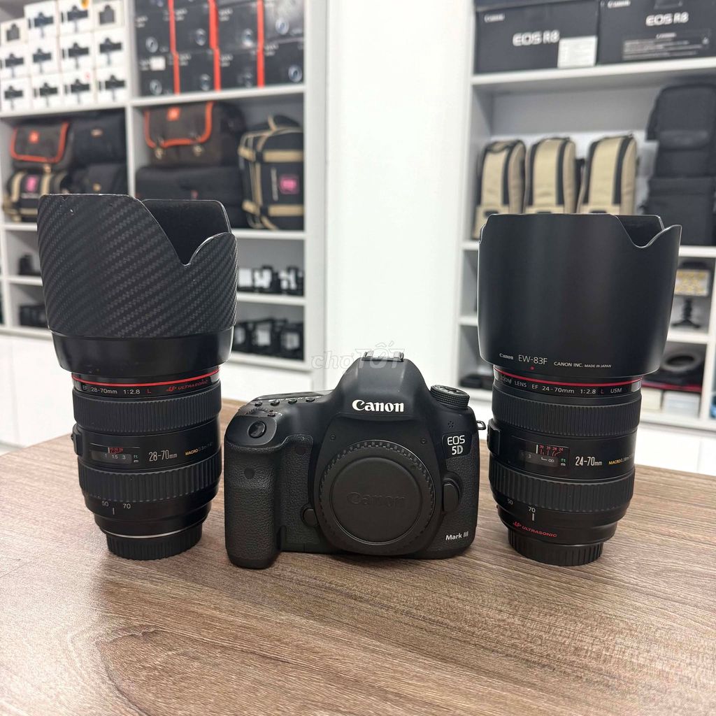Canon 5D3 & 24-70 F2.8L & 28-70 F2.8L. Mua bán Máy ảnh, Máy quay tại Quận Thanh Xuân Hà Nội được đăng bởi Máy Ảnh Nguyễn Cường hình 1
