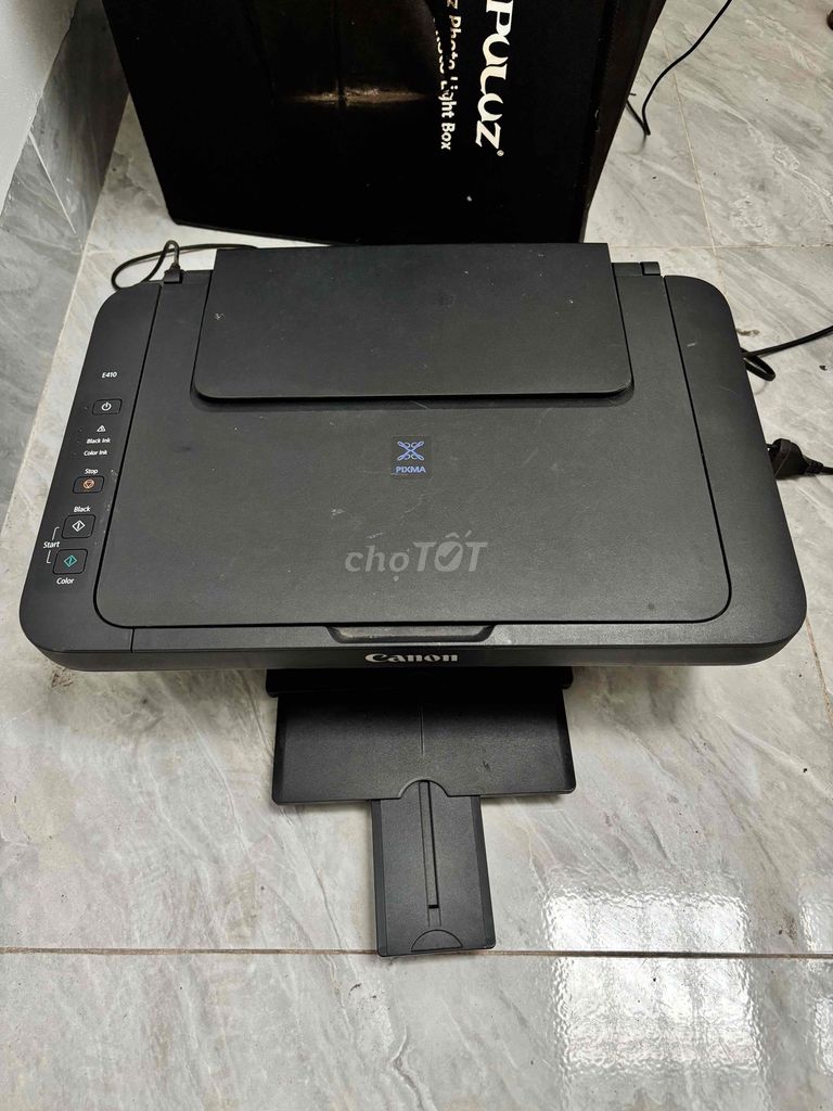 Máy in Canon Pixma E410 Đen In Scan Copy. Mua bán Đồ dùng văn phòng tại Quận Thanh Xuân Hà Nội được đăng bởi Anh Hà hình 1