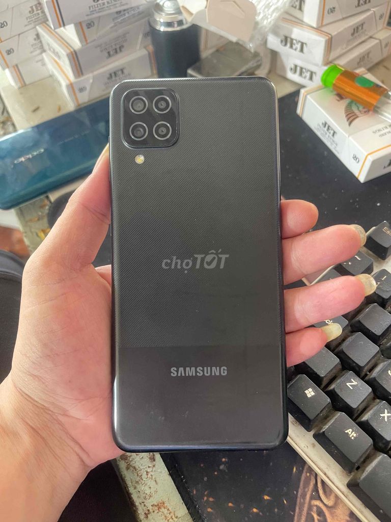 Samsung Galaxy A12 4G 64GB Đen. Mua bán Điện thoại tại Huyện Châu Thành Kiên Giang được đăng bởi DD Computer TH hình 1